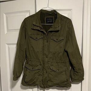 Levi's Utility Jacket in Olive Green